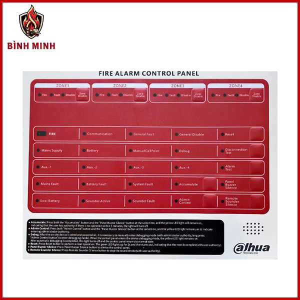 Tủ báo cháy 6 kênh Dahua DHI-HY-C102-6